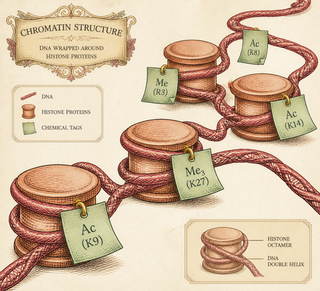 Cancer’s Sticky Notes: How Histone Marks Help Tumors Run the Room