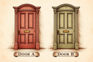 Choose Door A or Door B