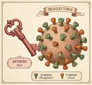 Measles Has Two Door Handles, and These Antibodies Brought Lock Picks