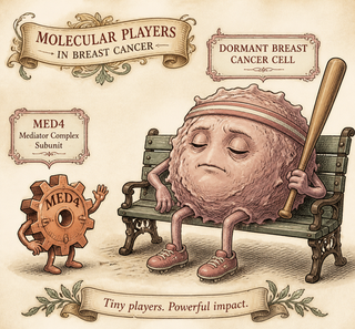 MED4 Keeps Dormant Breast Cancer Cells on the Bench