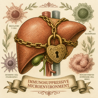 Most people think liver cancer beats immunotherapy because the immune system is weak, but actually the tumor is often running an incredibly effective bouncer operation.