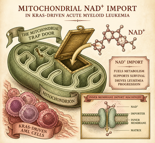 The Mitochondrial Trap Door in KRAS-Driven AML