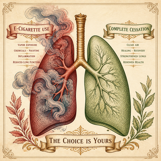 Vaping After Quitting Smoking: The “Less Bad” Plan Gets a Lung Cancer Reality Check
