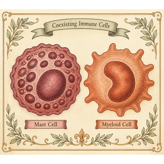 When one blood cancer is bad news, two sharing the same apartment is somehow worse
