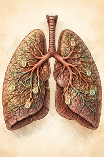 When Pneumonia Leaves the Lights On for Cancer